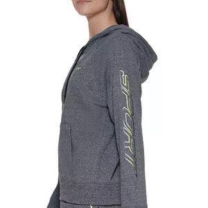 Women's Zip Front Hooded Sweatshirt